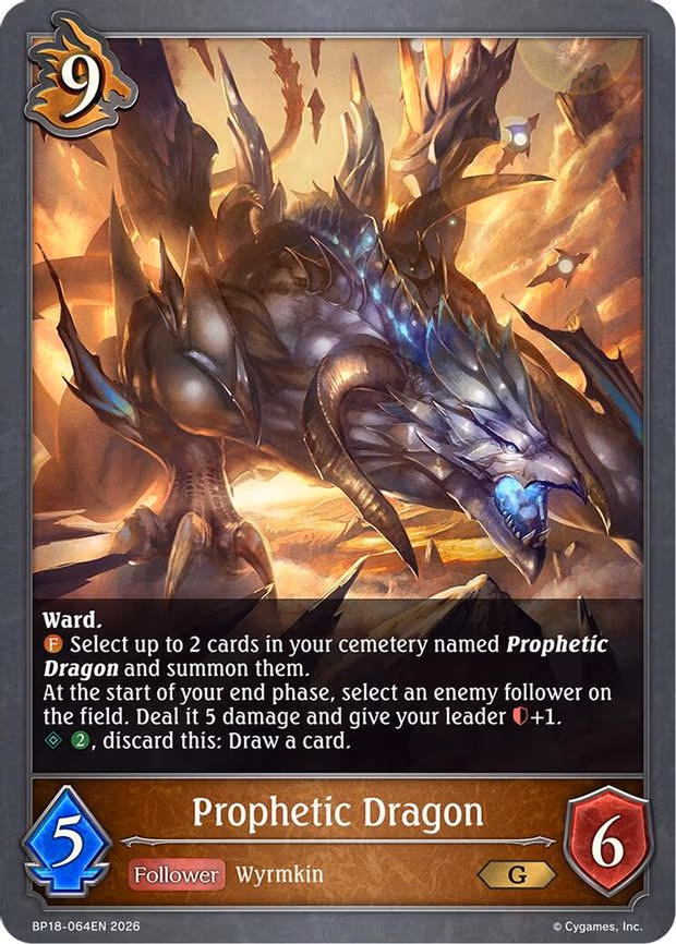 Prophetic Dragon - Gold (BP18-064EN)