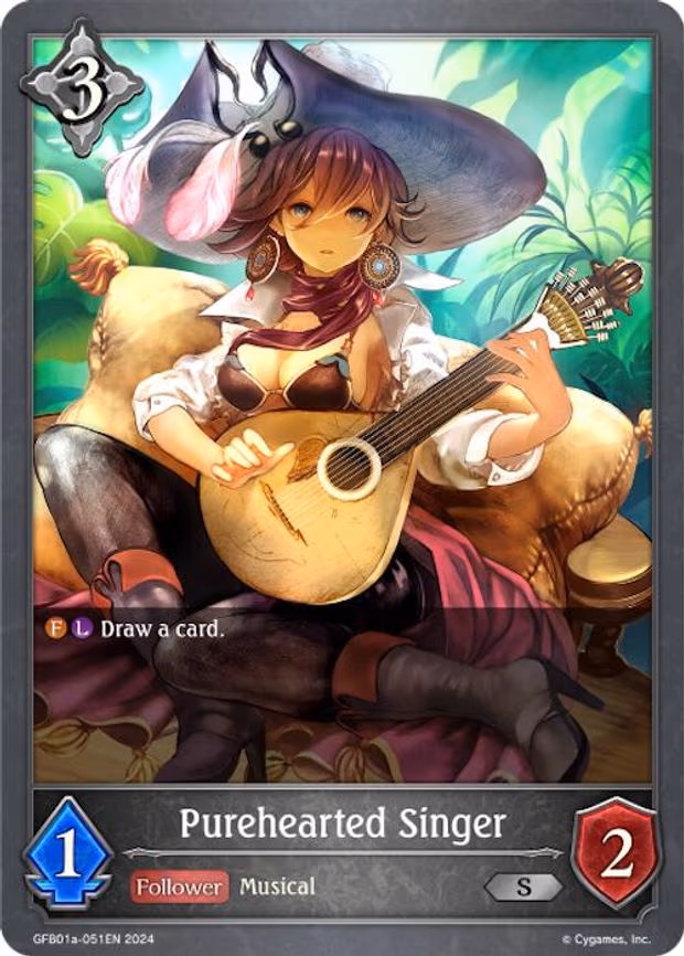 Purehearted Singer - Silver (GFB01a-051EN)