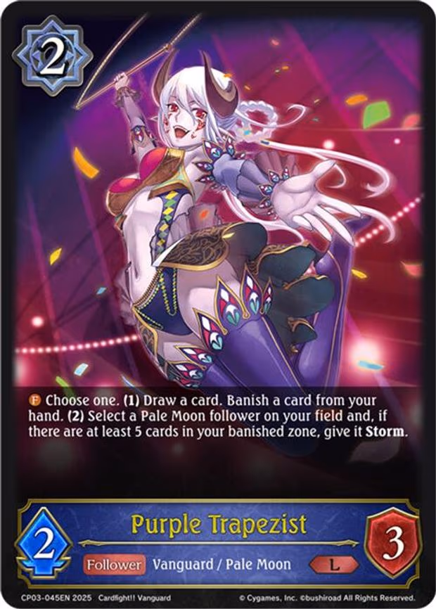 Purple Trapezist - Legendary (CP03-045EN)