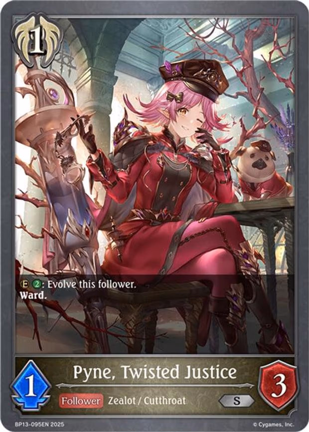 Pyne, Twisted Justice - Silver (BP13-095EN)