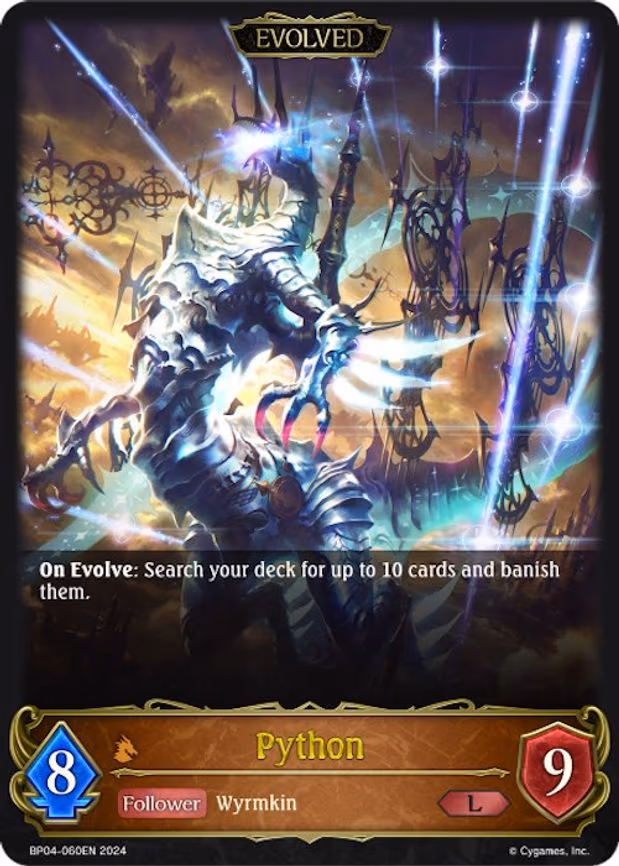 Python - Legendary (BP04-060EN)