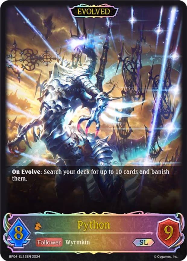 Python - Super Legendary (BP04-SL12EN)
