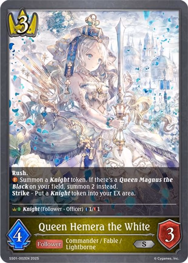 Queen Hemera the White