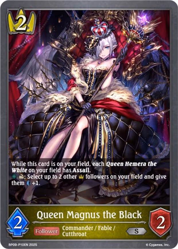 Queen Magnus the Black - P10EN - Premium (BP09-P10EN)
