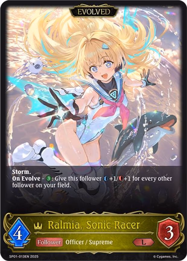 Ralmia, Sonic Racer