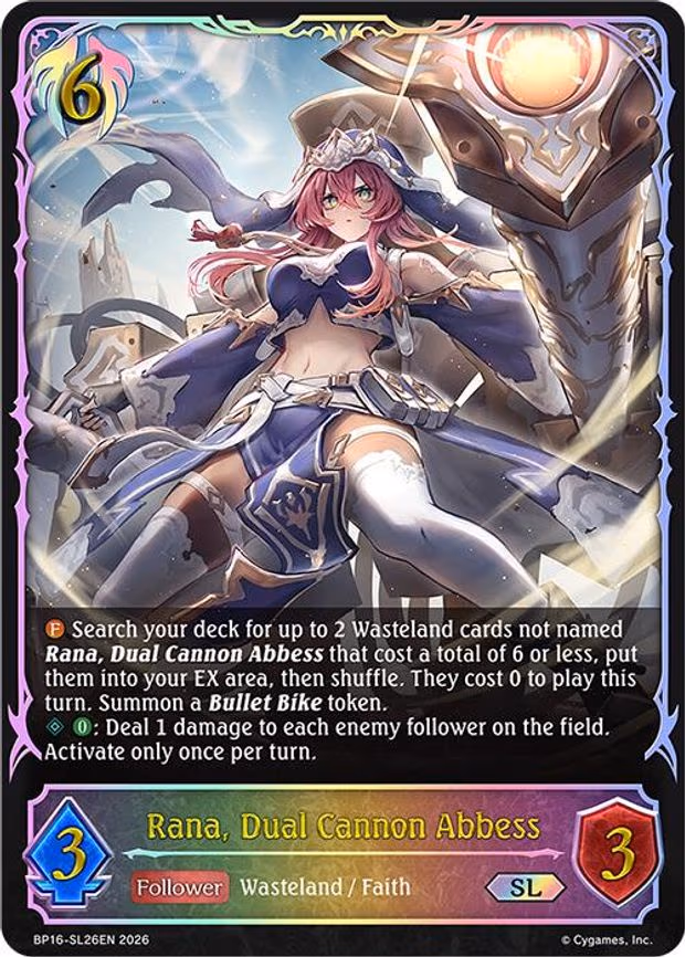 Rana, Dual Cannon Abbess