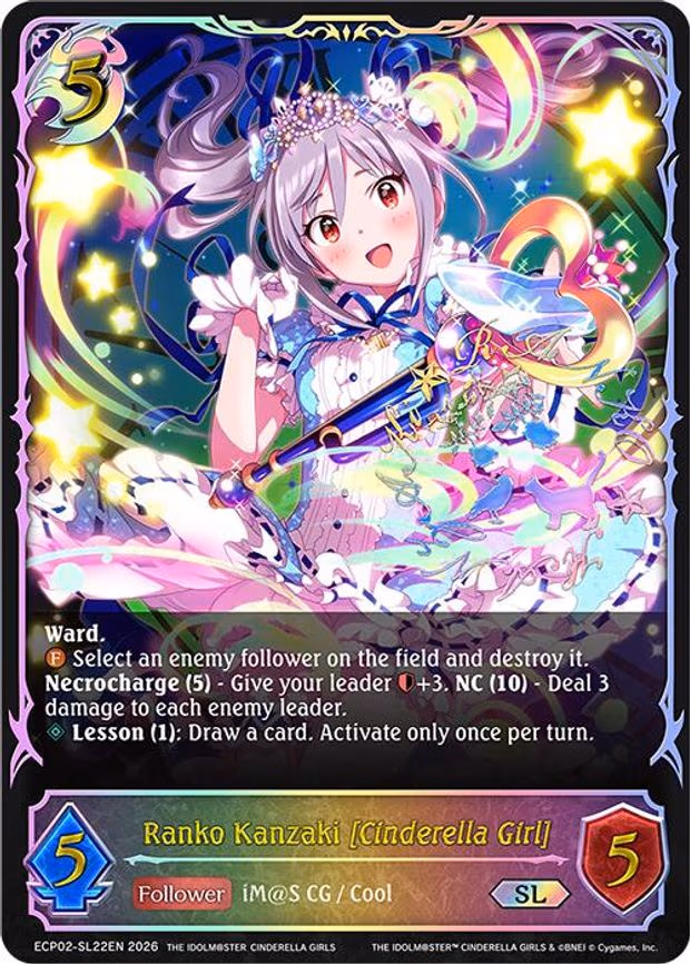 Ranko Kanzaki [Cinderella Girl] - Super Legendary (ECP02-SL22EN)