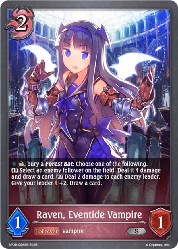 Raven, Eventide Vampire - Silver (BP09-098EN)