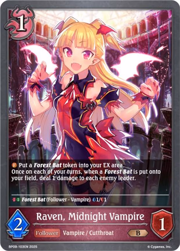 Raven, Midnight Vampire - Bronze (BP09-103EN)