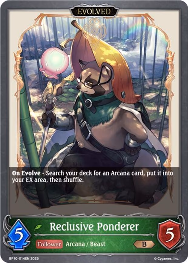 Reclusive Ponderer - Bronze (BP10-014EN)