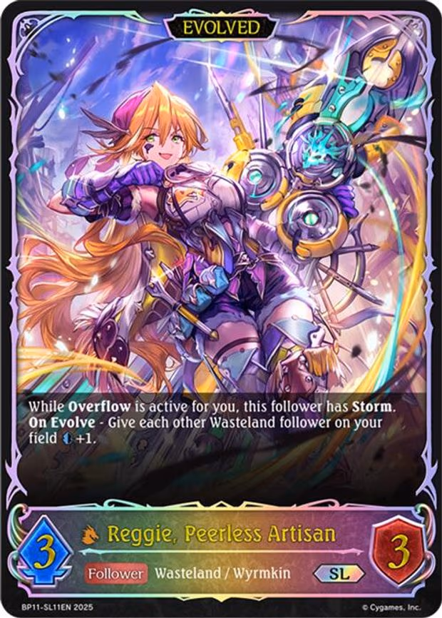 Reggie, Peerless Artisan - Super Legendary (BP11-SL11EN)