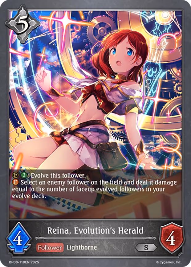 Reina, Evolution's Herald - Silver (BP08-110EN)