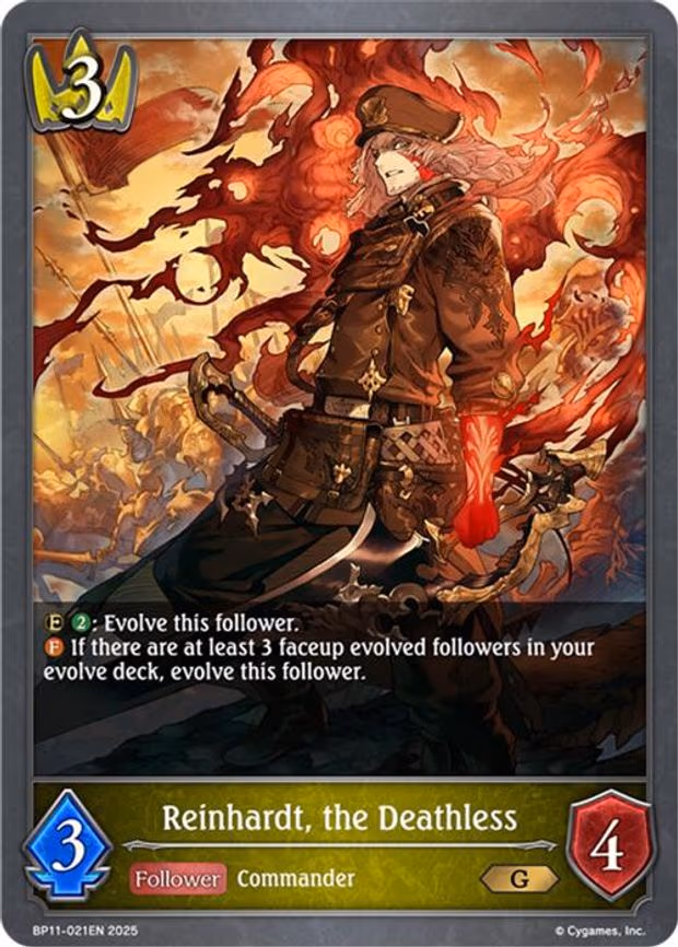 Reinhardt, the Deathless - Gold (BP11-021EN)