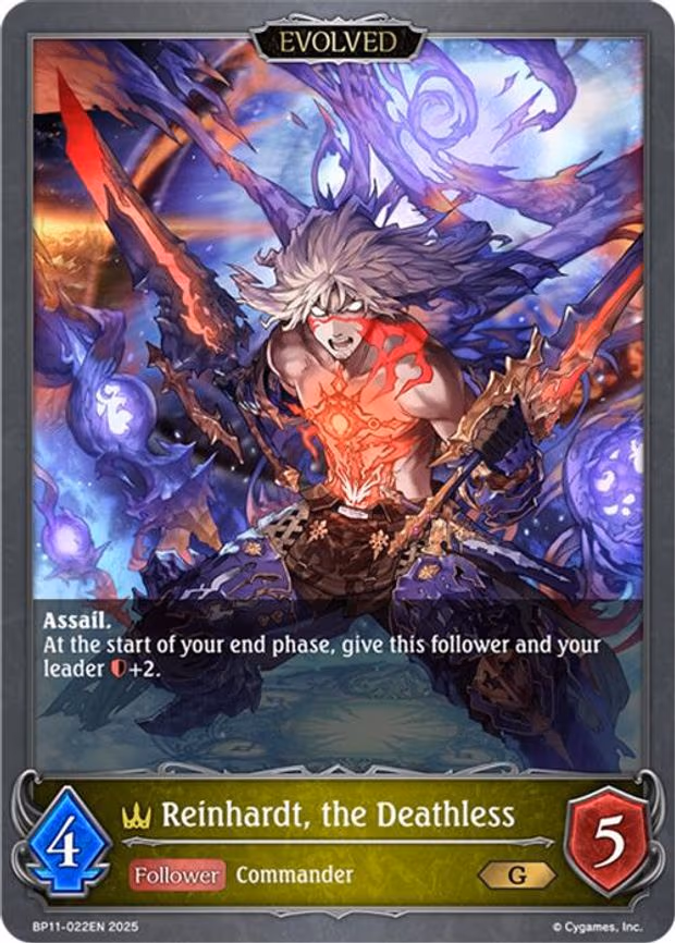 Reinhardt, the Deathless - Gold (BP11-022EN)