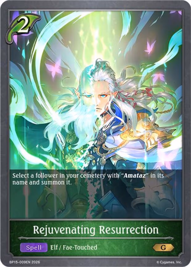 Rejuvenating Resurrection - Gold (BP15-009EN)