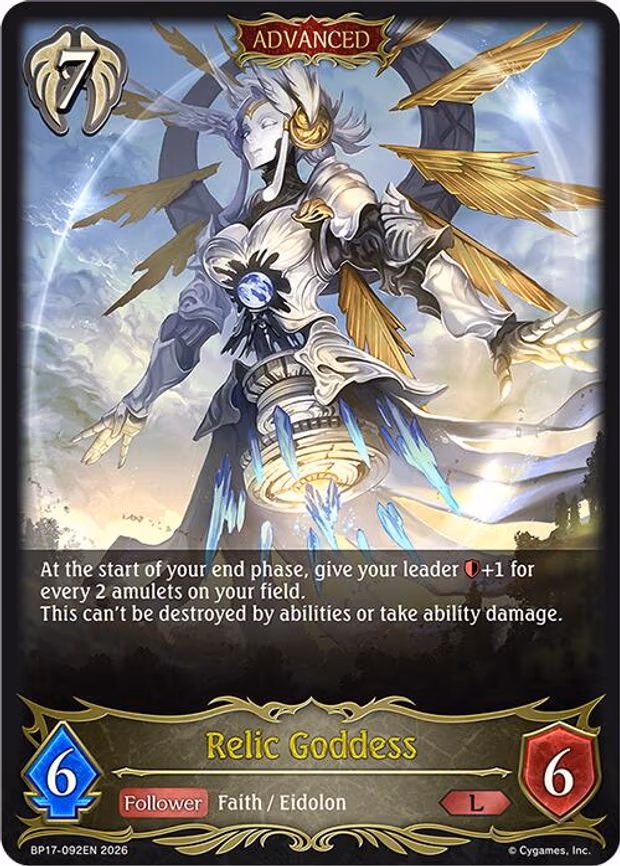 Relic Goddess - Legendary (BP17-092EN)