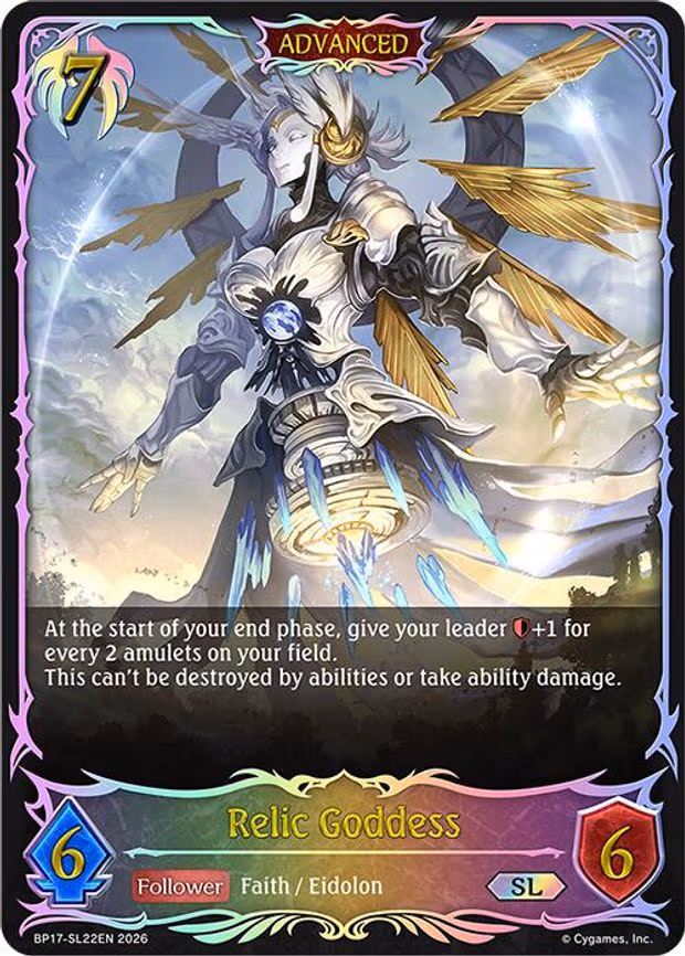 Relic Goddess - Super Legendary (BP17-SL22EN)