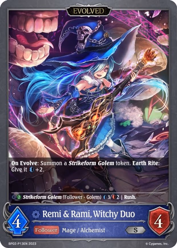 Remi & Rami, Witchy Duo (Evolved) - P13EN - Premium (BP02-P13EN)