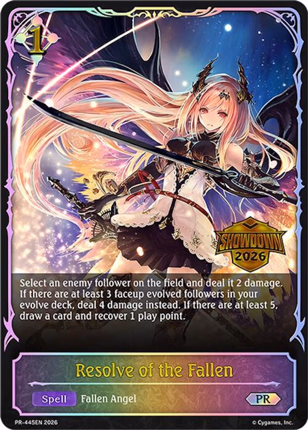 Resolve of the Fallen - Promo (PR-445EN)