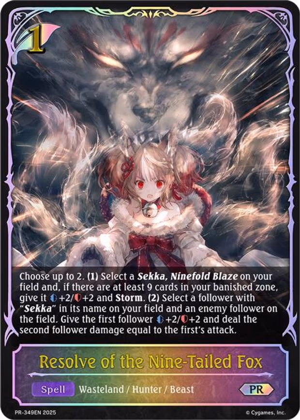 Resolve of the Nine-Tailed Fox - Promo (PR-349EN)