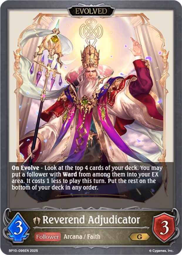 Reverend Adjudicator - Gold (BP10-096EN)