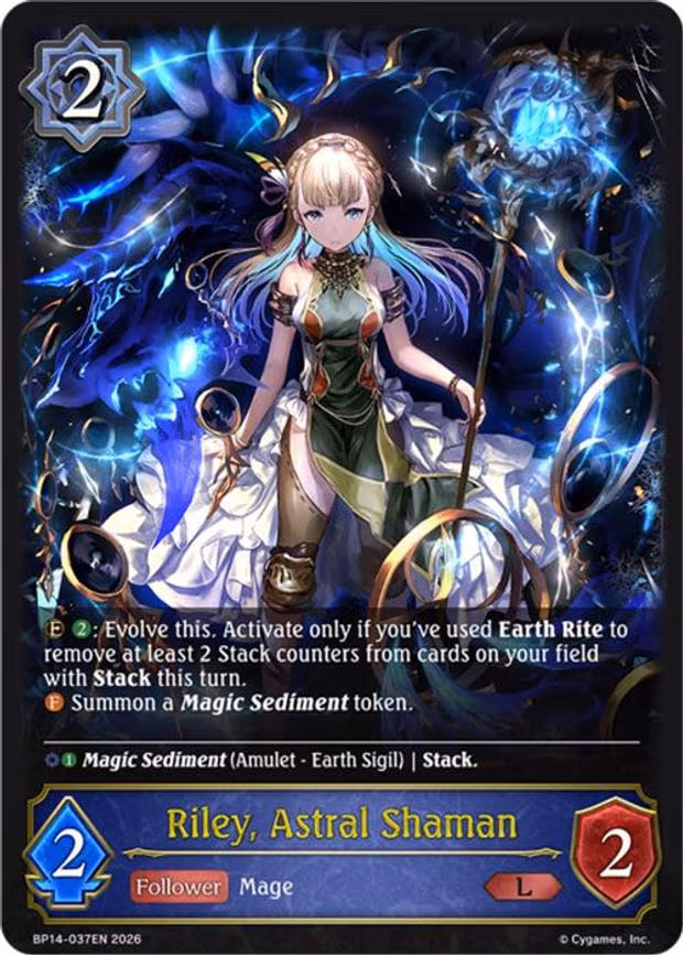 Riley, Astral Shaman - Legendary (BP14-037EN)