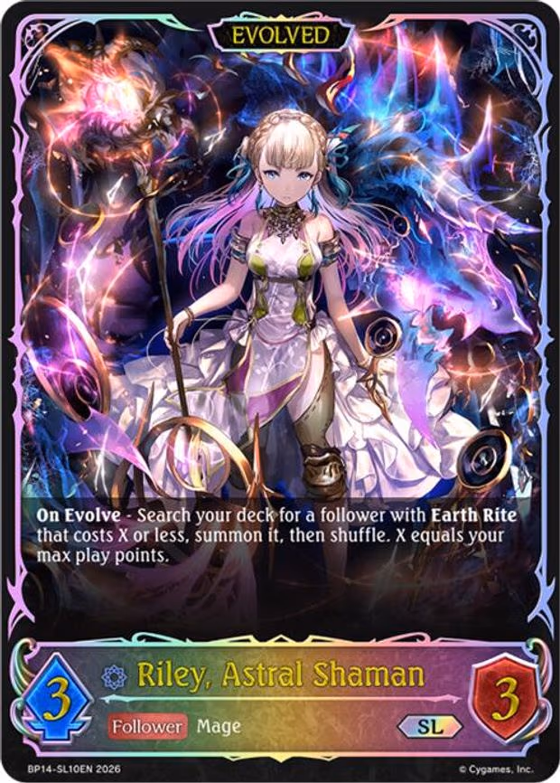 Riley, Astral Shaman - Super Legendary (BP14-SL10EN)