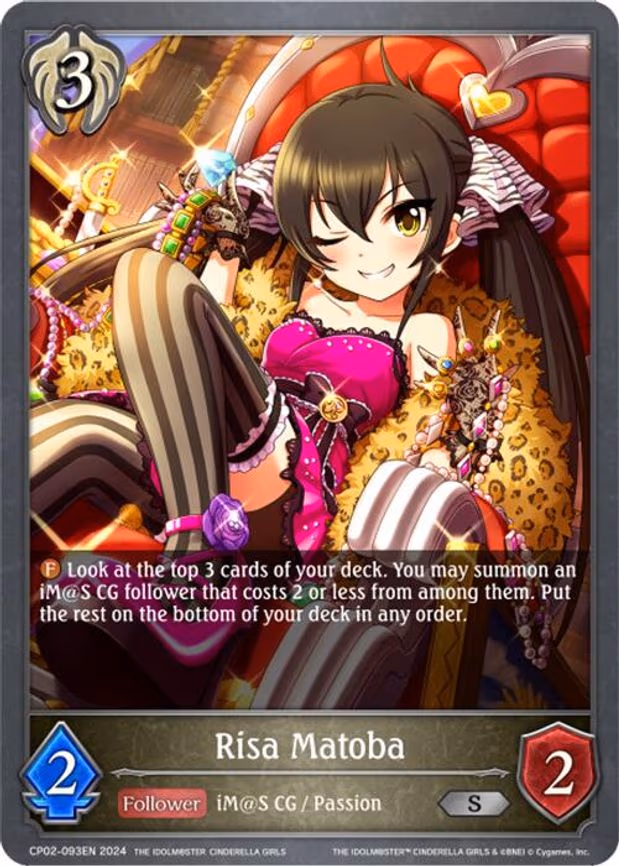 Risa Matoba - Silver (CP02-093EN)