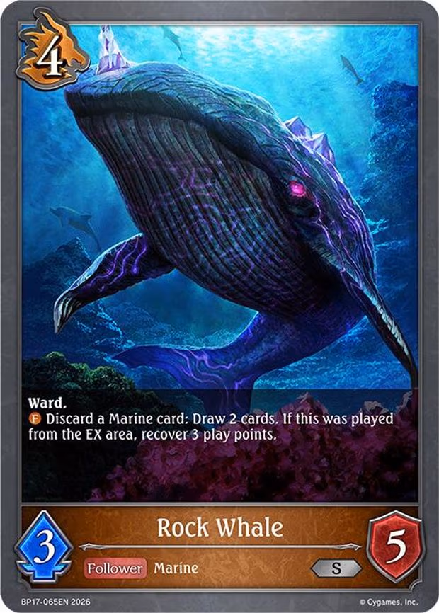 Rock Whale - Silver (BP17-065EN)
