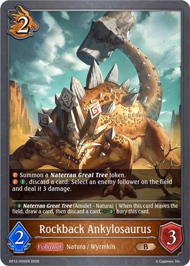 Rockback Ankylosaurus - Bronze (BP12-065EN)