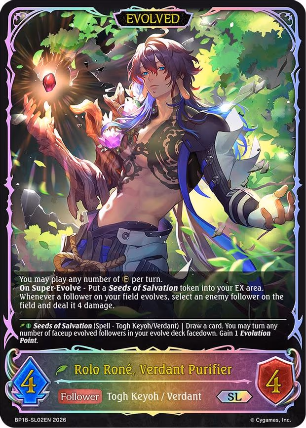 Rolo Rone, Verdant Purifier - Super Legendary (BP18-SL02EN)