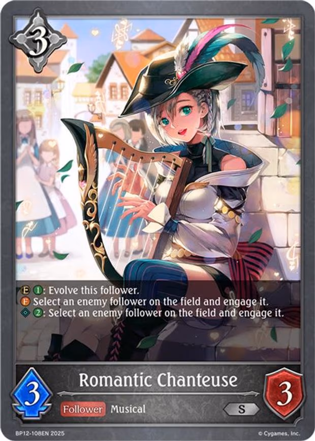 Romantic Chanteuse - Silver (BP12-108EN)