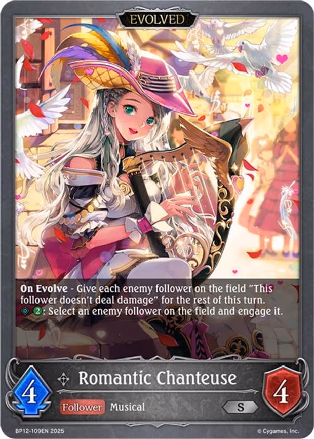 Romantic Chanteuse - Silver (BP12-109EN)