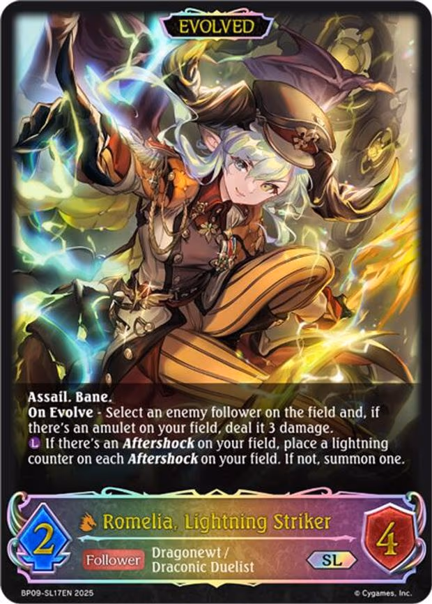 Romelia, Lightning Striker