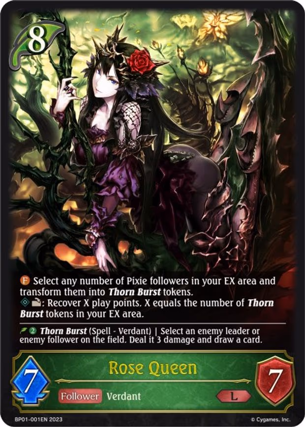 Rose Queen - Legendary (BP01-001EN)
