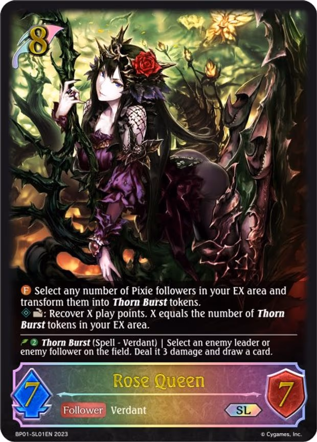 Rose Queen - Super Legendary (BP01-SL01EN)