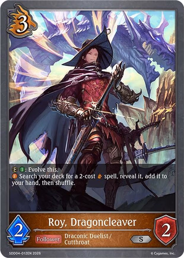 Roy, Dragoncleaver