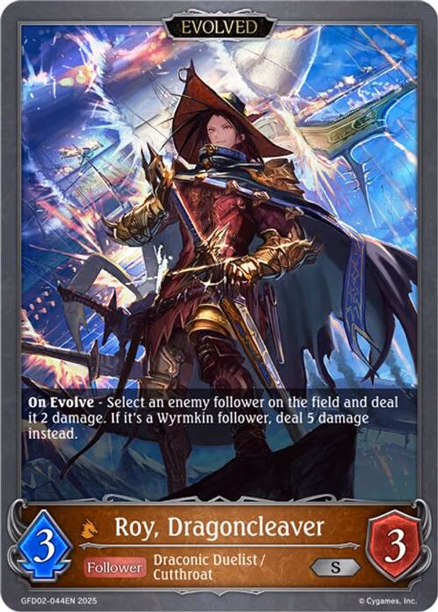 Roy, Dragoncleaver
