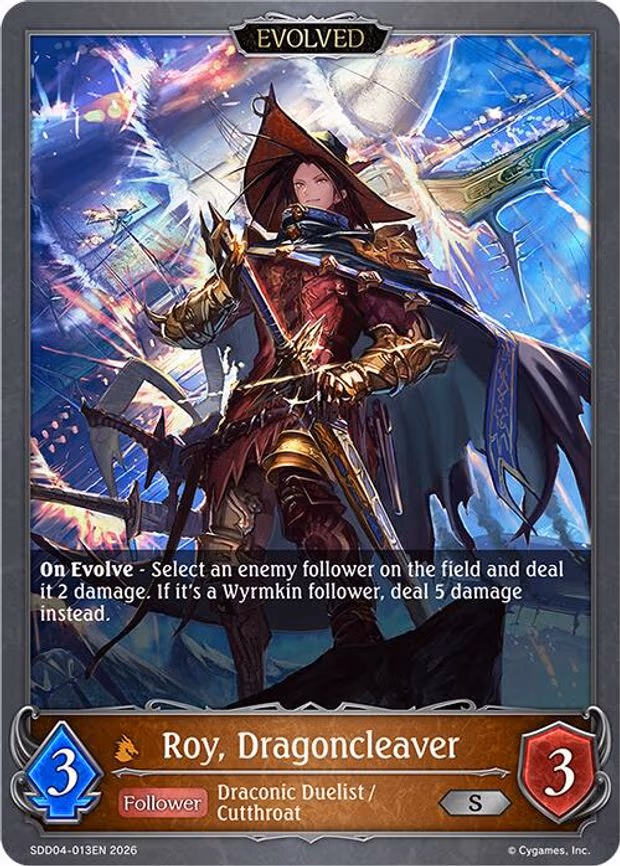 Roy, Dragoncleaver