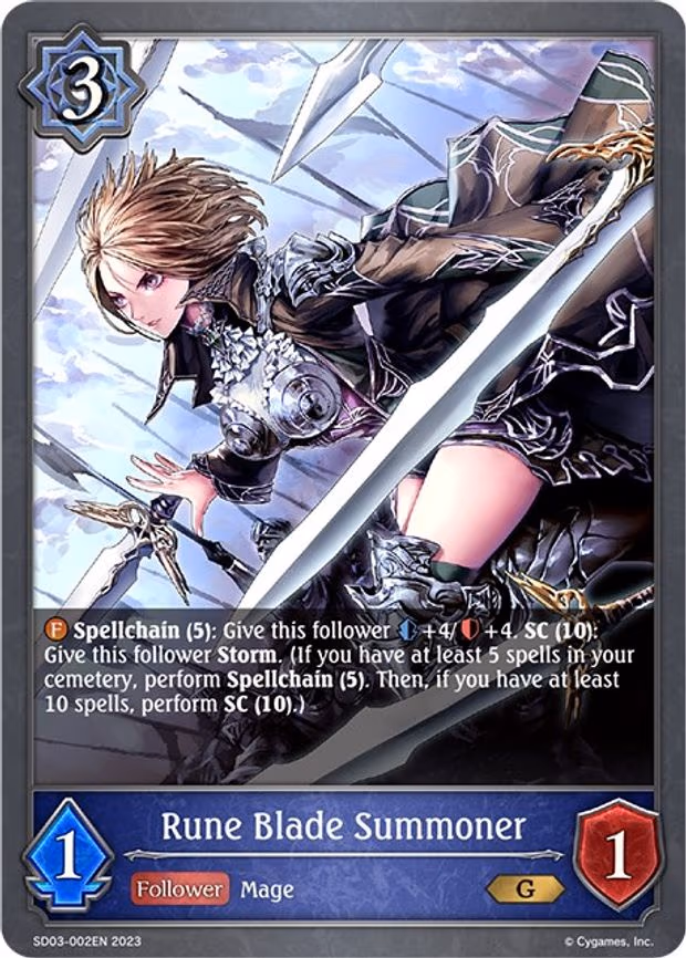 Rune Blade Summoner