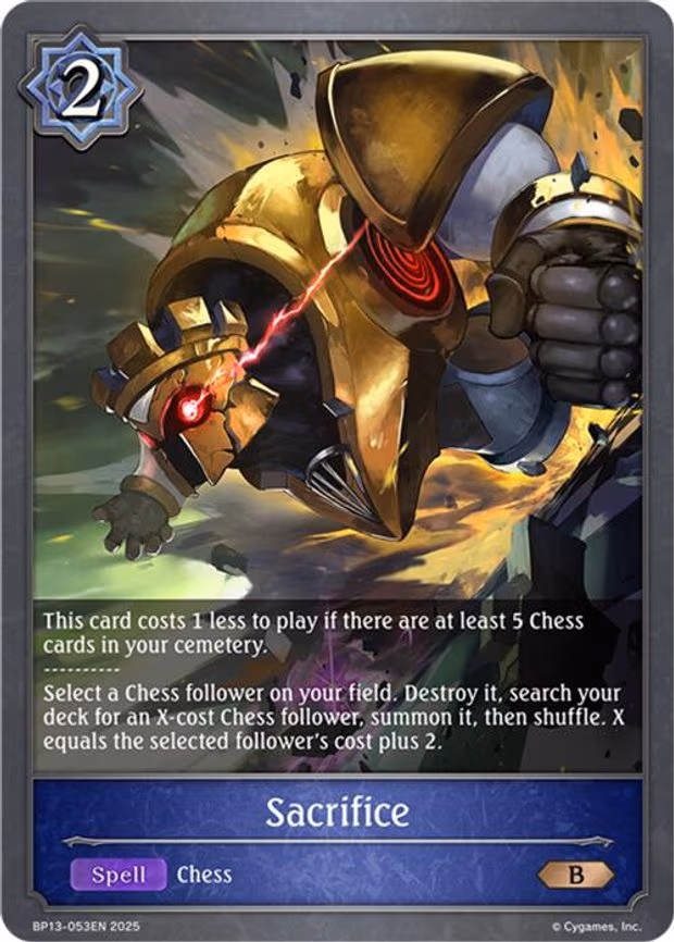 Sacrifice - Bronze (BP13-053EN)