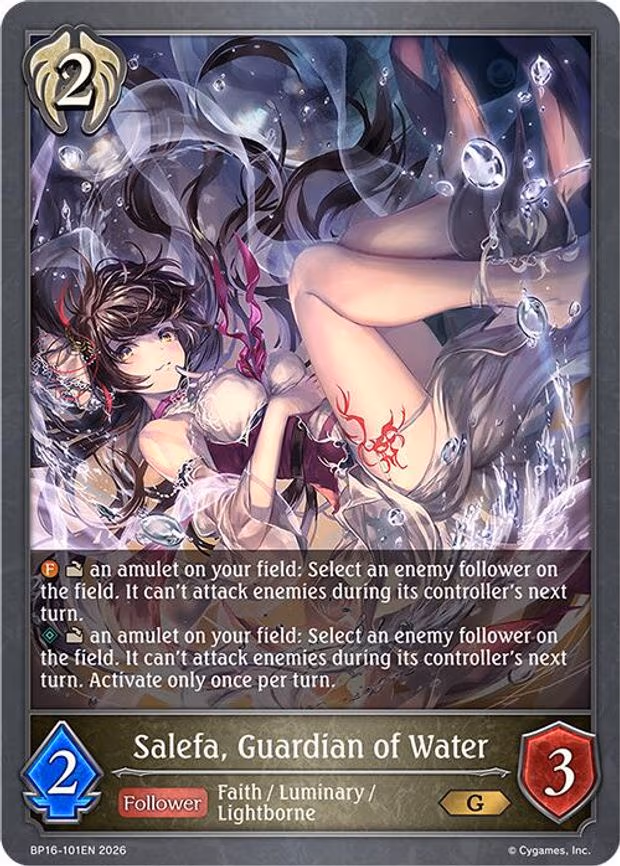 Salefa, Guardian of Water - Gold (BP16-101EN)