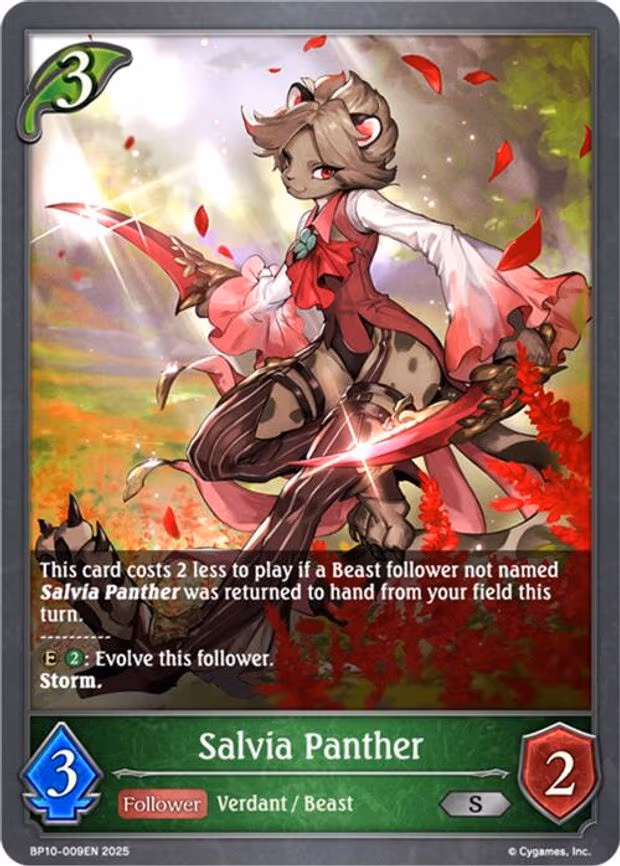 Salvia Panther - Silver (BP10-009EN)