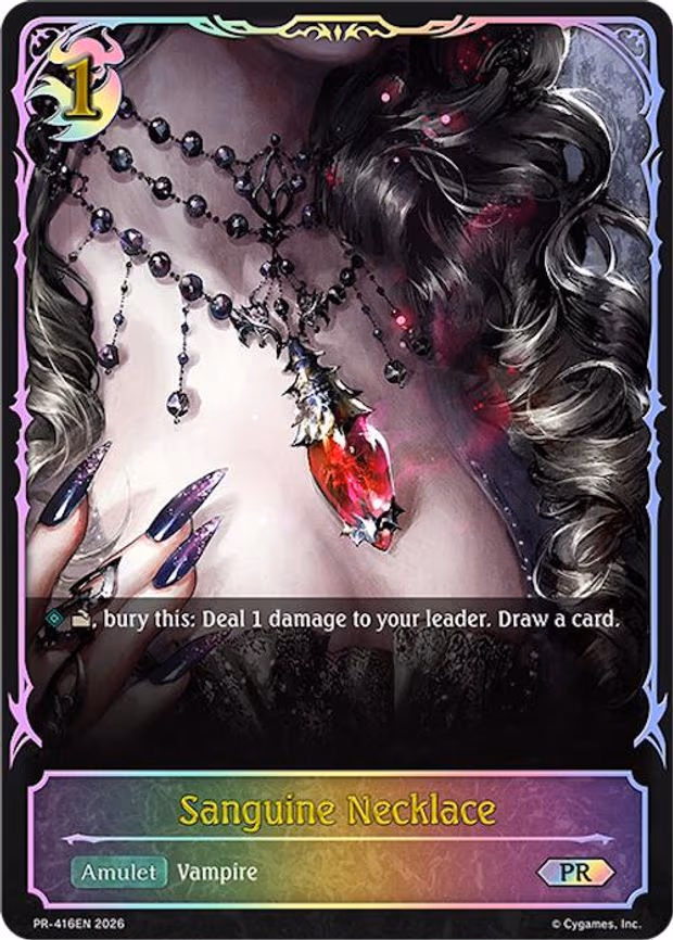 Sanguine Necklace - Promo (PR-416EN)