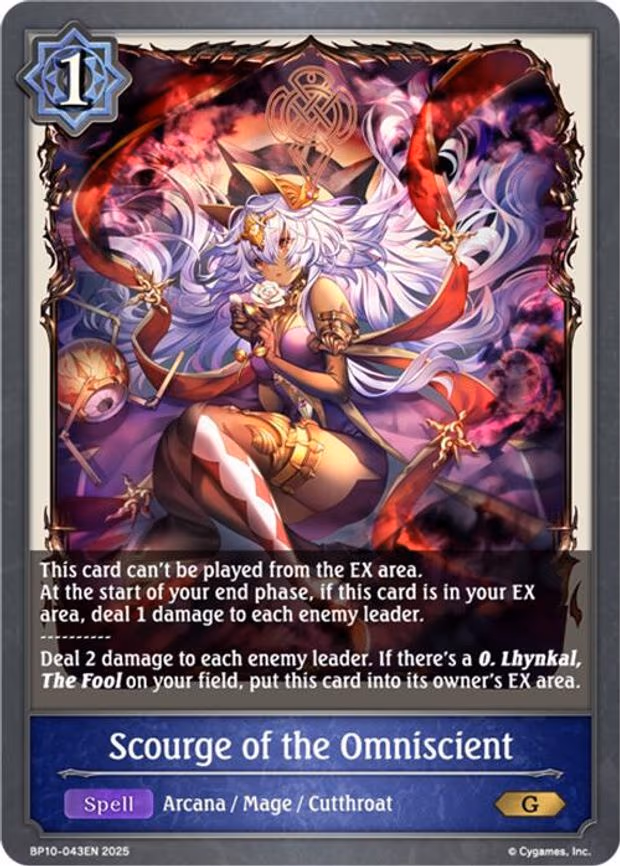 Scourge of the Omniscient - Gold (BP10-043EN)