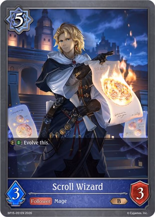 Scroll Wizard - Bronze (BP15-051EN)