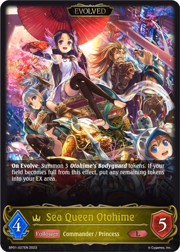 Sea Queen Otohime - Legendary (BP01-027EN)