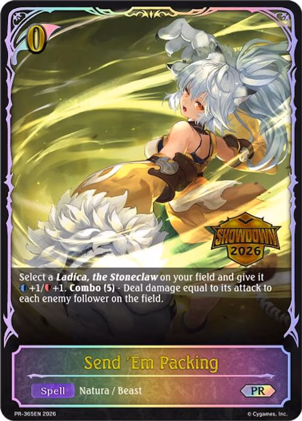Send 'Em Packing - Gold (PR-365EN)