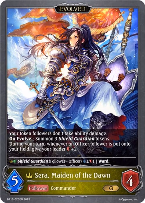 Sera, Maiden of the Dawn - Gold (BP13-023EN)