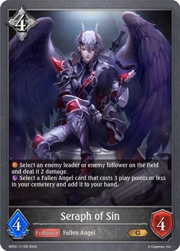 Seraph of Sin - Gold (BP03-111EN)